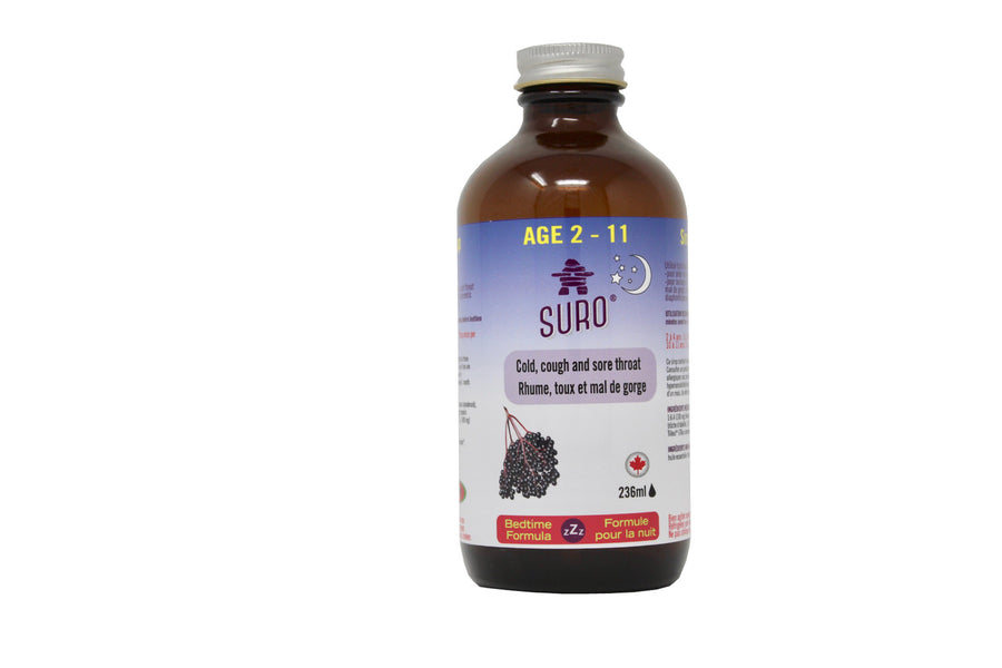 SURO Elderberry Syrup Nighttime for Kids