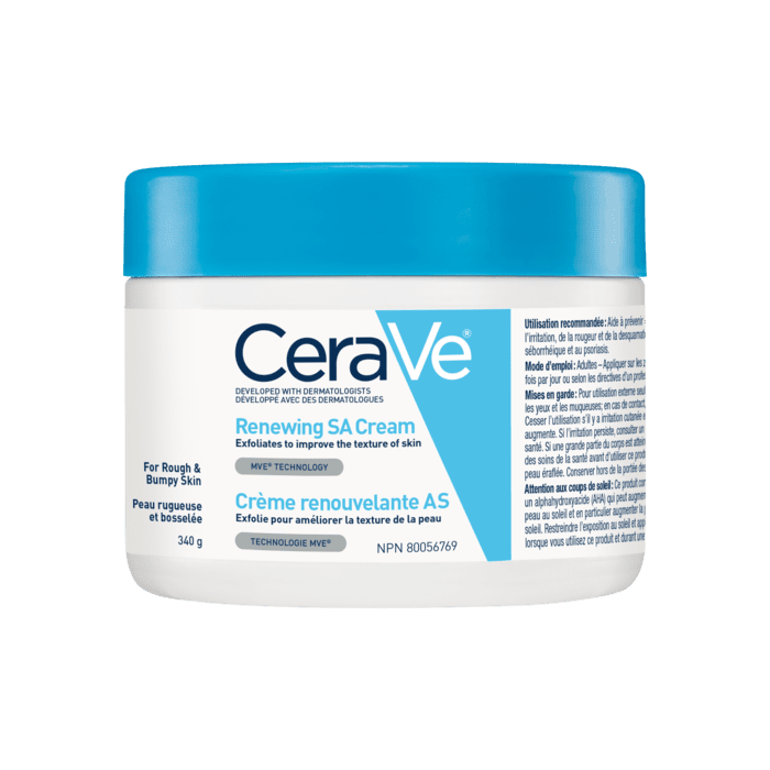 CeraVe SA Cream for Rough & Bumpy Skin, 340g