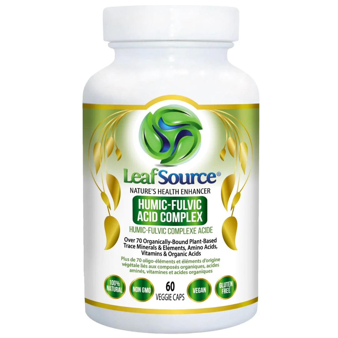 LeafSource Humic-Fulvic Complex Acid, 60 veggie capsules