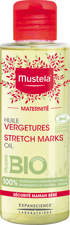 Mustela Maternity Stretch marks oil - certified Organic (105ml)
