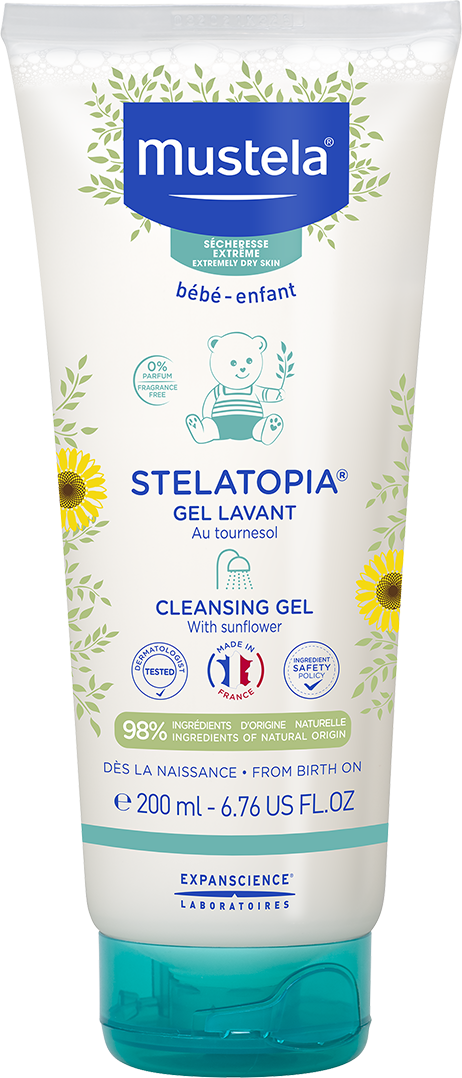 Mustela Stelatopia Cleansing Gel for Extremely Dry Skin (200ml)